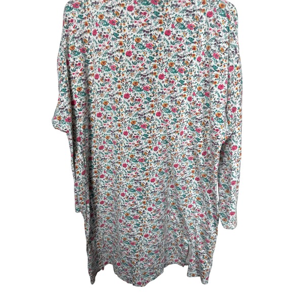 Vintage Victoria's Secret Gold Label Floral Cotton Nightshirt Multicolor – L - Picture 5 of 6
